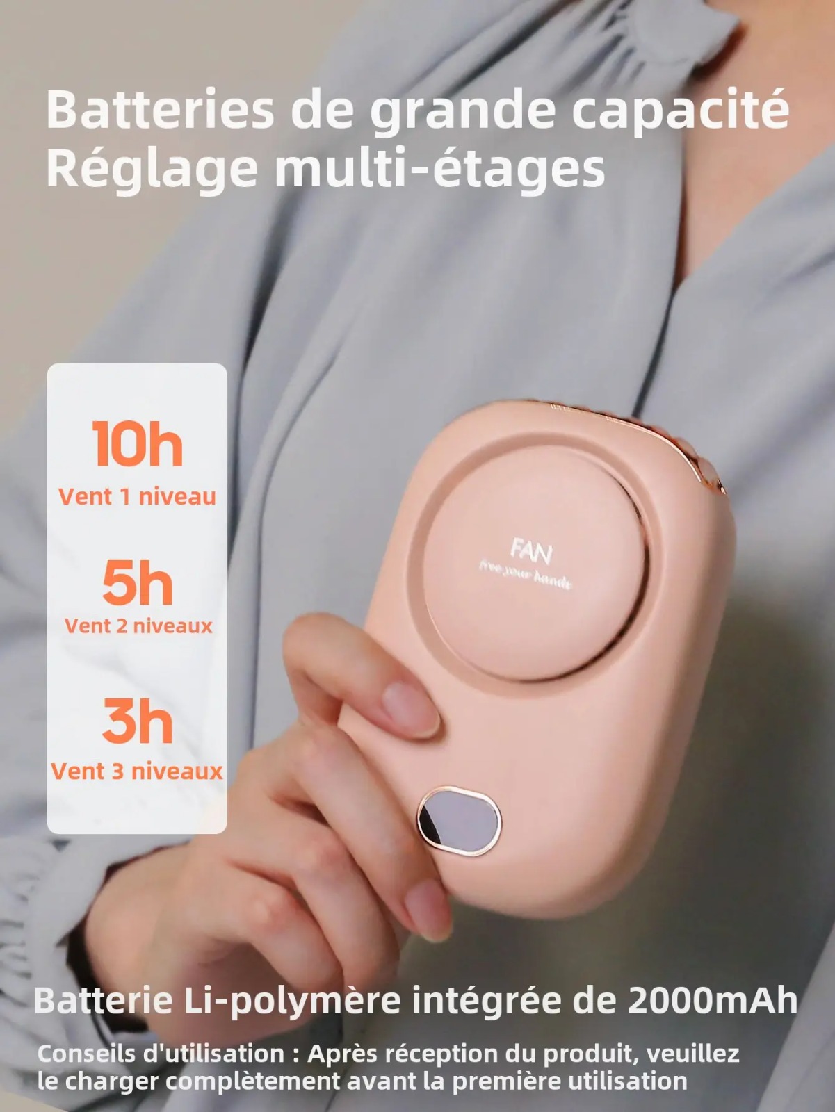 JKoss Mini Ventilateur Portable