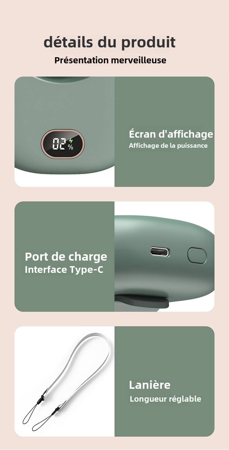 JKoss Mini Ventilateur Portable – Image 4