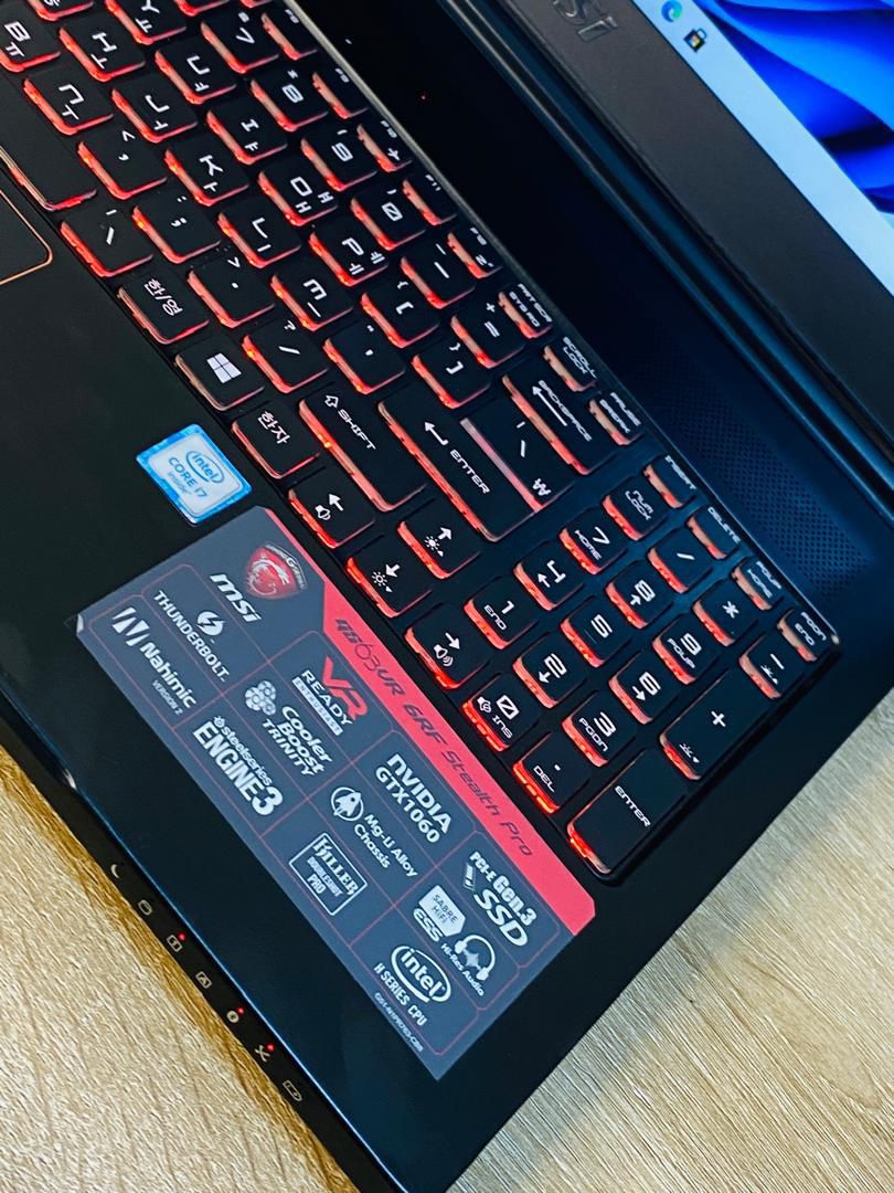 JKoss MSI GS63VR-6RF i7 6th gen – Image 2