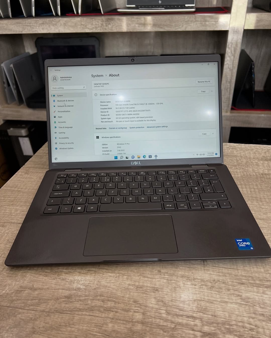 JKoss Dell latitude 7420 i5 11th gen